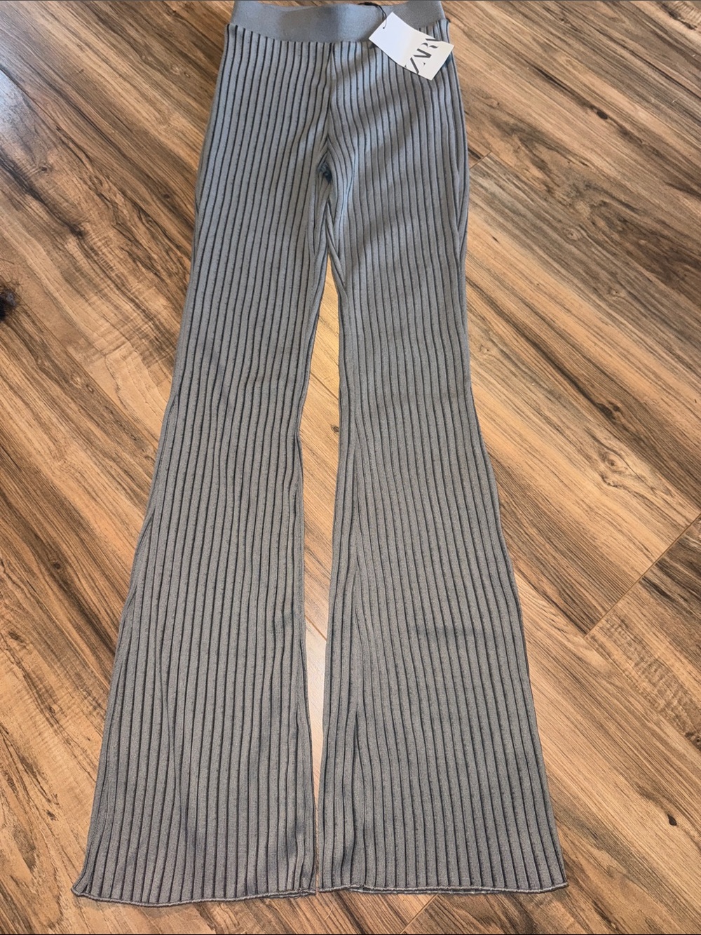 NWT Zara Flare Pants stripes size small
